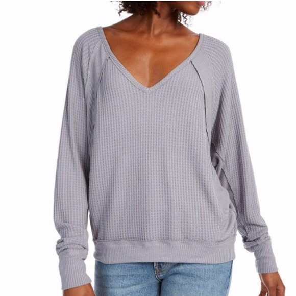 Free People Tops - Free People We the Free Santa Clara Neutral Thermal Top - M